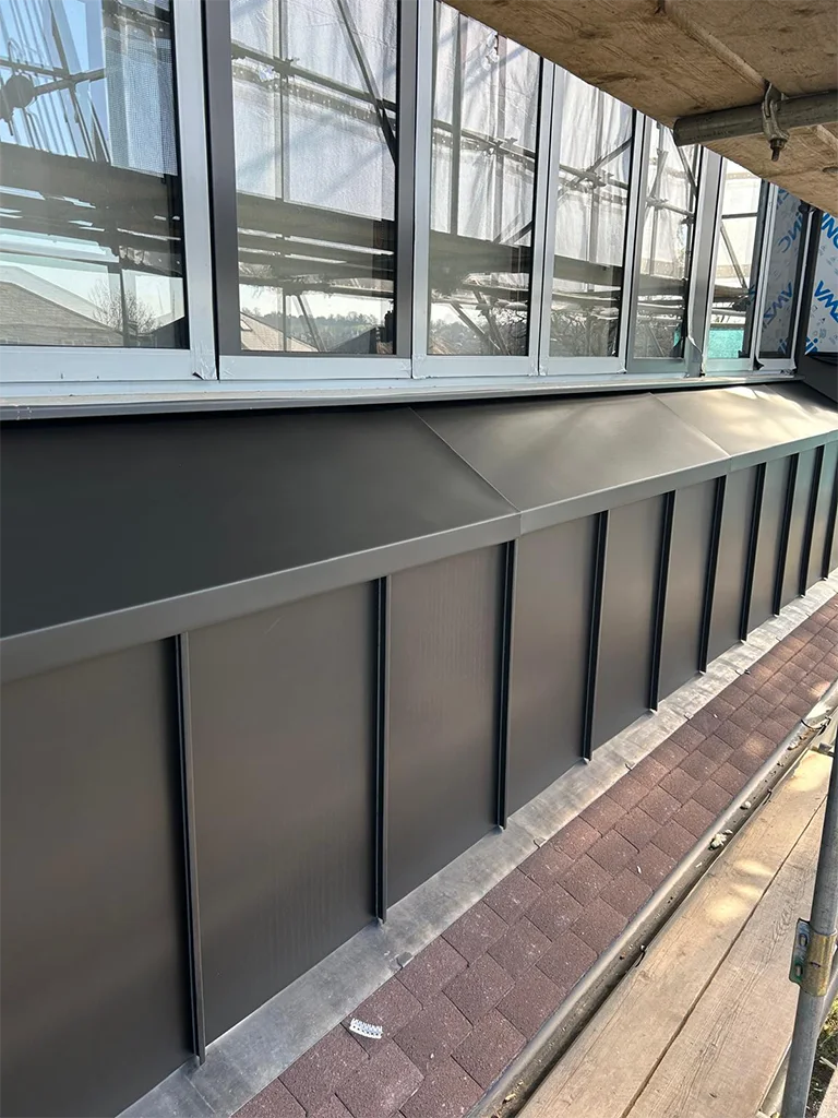 Zinc Dormer Roof Installation–Brockley_2