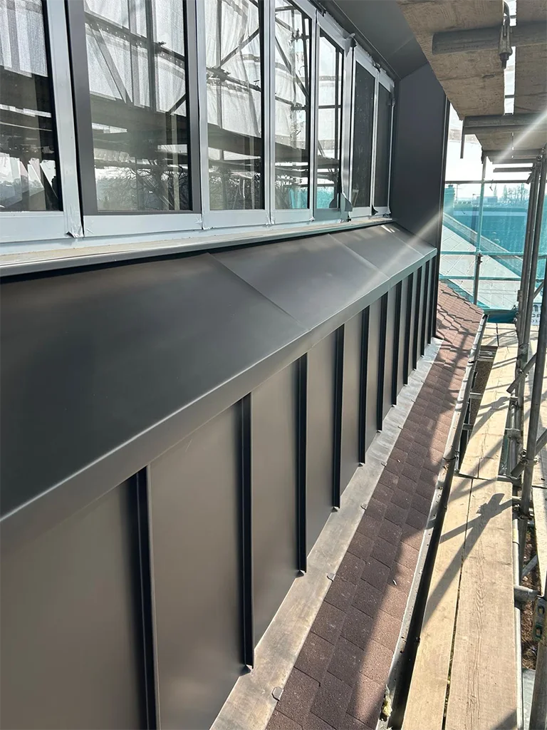 Zinc Dormer Roof Installation–Brockley_3